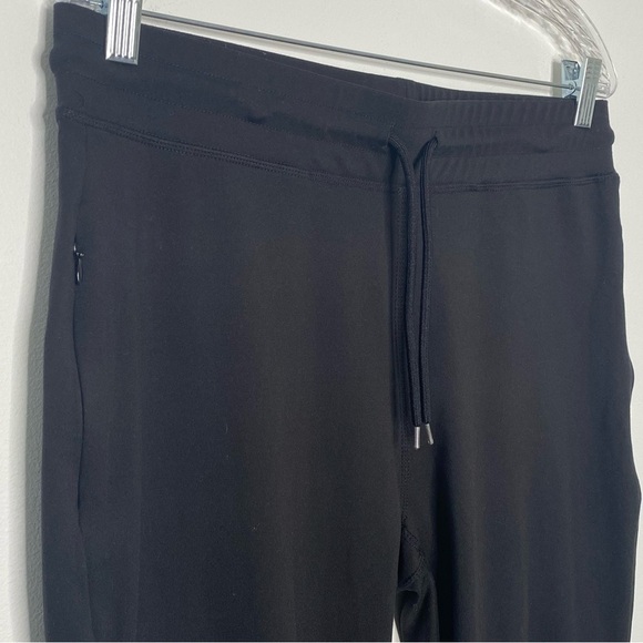 Ebb & Flow Black Zipper Pocket Joggers - Picture 1 of 7